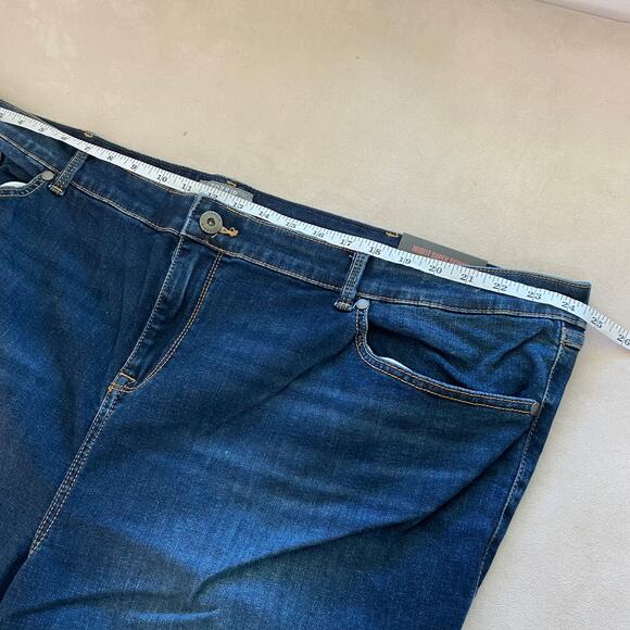 Torrid NWT Midfit Super Skinny Jean Super Soft Dark Wash Size 26 High Rise Blue - Picture 7 of 10